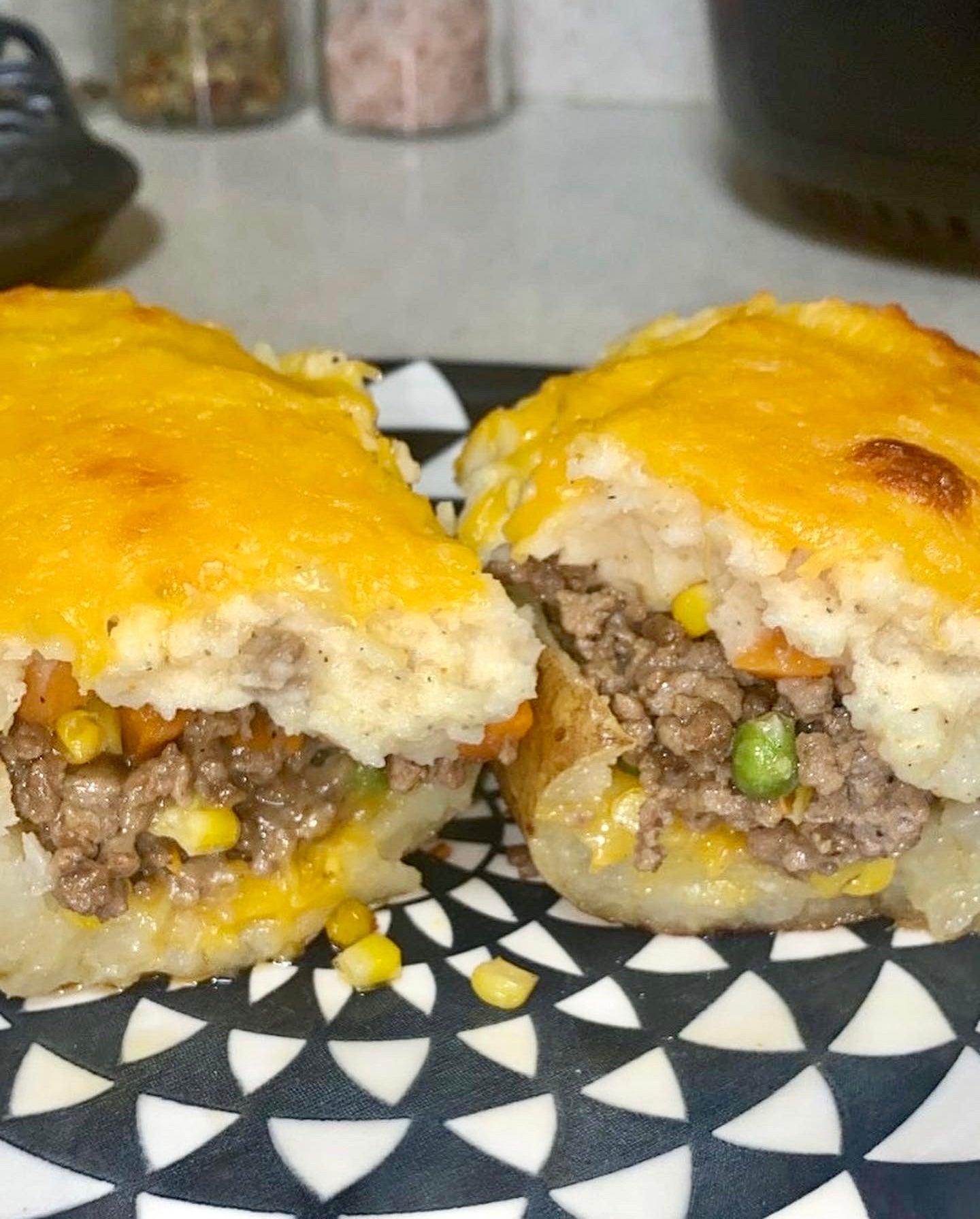 Shepard's Pie Baked Potato