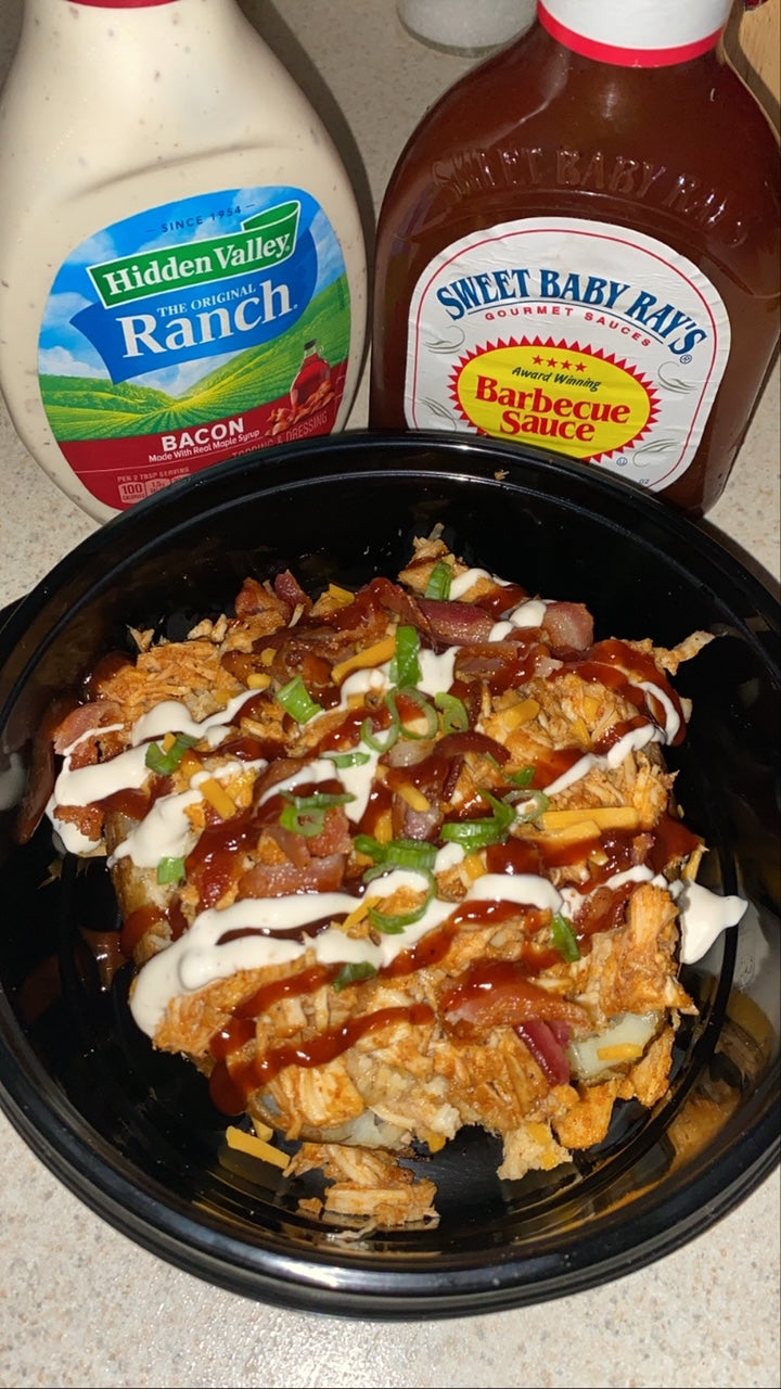 BBQ Chicken Baked Potato