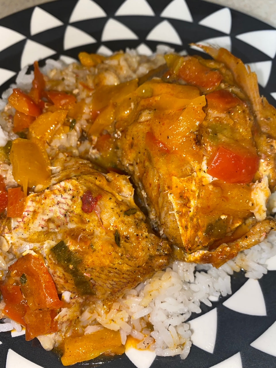 Thai Red Curry Snapper