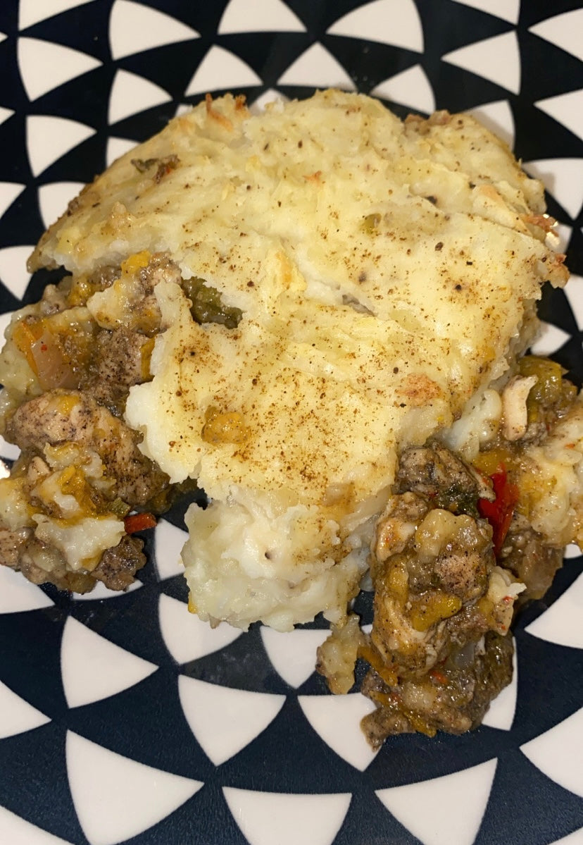 Jerk Chicken Shepard's Pie